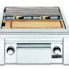 Lynx California Grill Seitenbrenner DOUBLE 8,44 KW Mit Schneidebrett -Barbecue Serien Geschäft 1000006756 0 0CSB2PC Seitenbrenner Double Power Lynx Cal