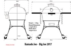 Kamado Joe Big Joe II Keramikgrill -Barbecue Serien Geschäft 16052 Kamado Big Joe Diagram 2017