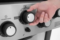 Broil King Sovereign 390 Gasgrill Inkl. Drehspieß -Barbecue Serien Geschäft 16930 Broil King Sovereign Bedienelemente