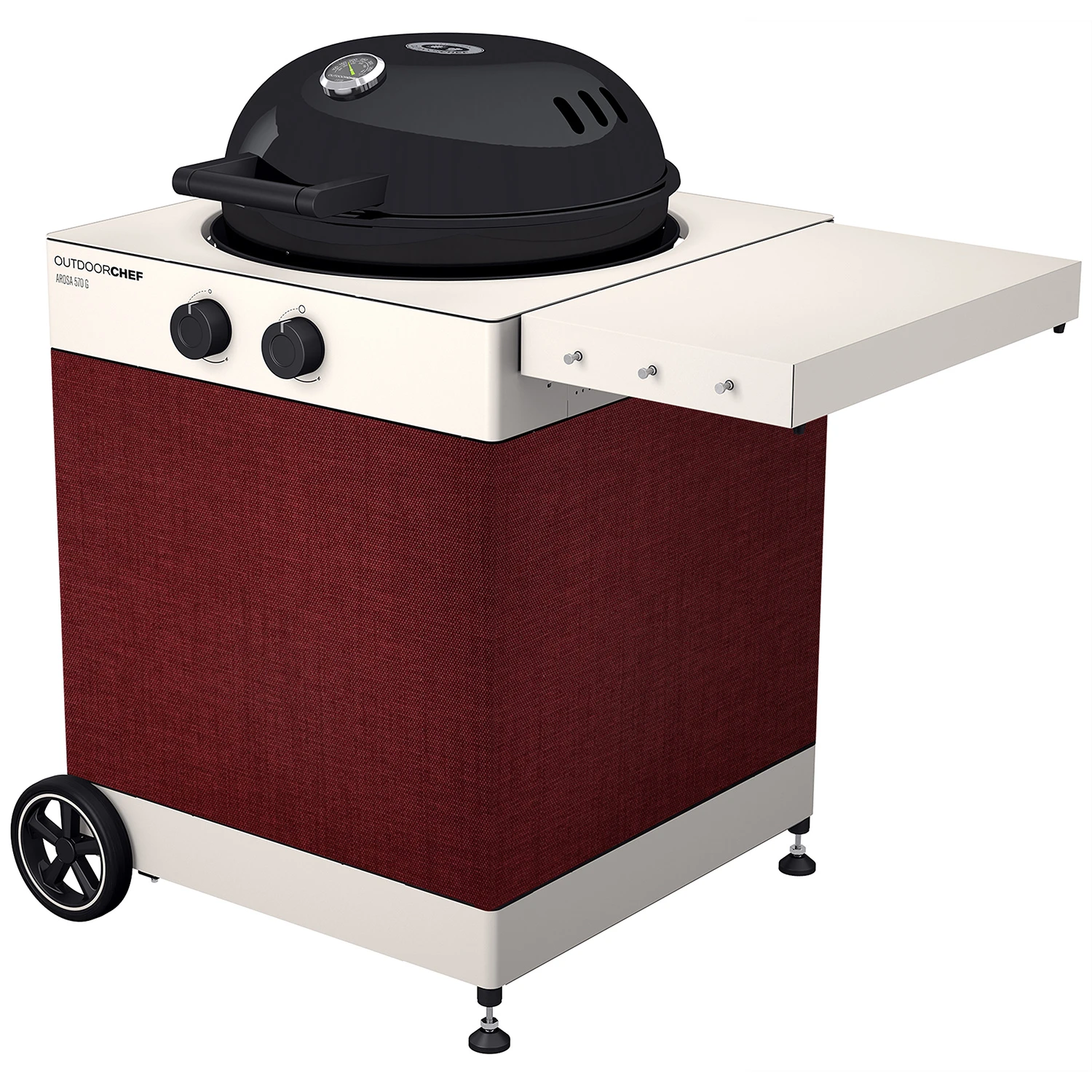 Outdoorchef Arosa Textilverkleidung Velvet Red 3 Outdoorchef Arosa Textilverkleidung Velvet Red