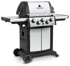 Broil King Signet 390 Gasgrill Inkl. Drehspieß + Grillfürst Fettschiene - Modell 2023 -Barbecue Serien Geschäft 21503 Broil King Signet 390 946882 SIDE01