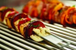 Broil King Edelstahl Grillspieße Doppelspieße 35,5 Cm - 4 Stück -Barbecue Serien Geschäft 6741 Broil King Spiesse 64045