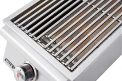 BULL Infrarot Einbau Seitenbrenner / Edelstahl / Slide-In -Barbecue Serien Geschäft BULL Einbau Infrarot Seitenbrenner Detail