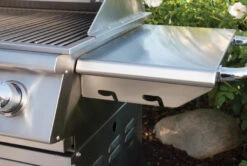 BULL Brahma - Gasgrill Mit Infrarot Backburner Und Rotisserie -Barbecue Serien Geschäft BULL Grills Edelstahl Seitenablage