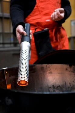 Big Green Egg Looftlighter - Elektrischer Grillanzünder -Barbecue Serien Geschäft Big Green Egg Looftlighter Holzkohlegrill anzuenden