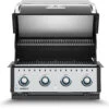 Broil King Baron 420 Einbaugrill - Modell 2023 -Barbecue Serien Geschäft Broil King Baron 420 Einbau Gasgrill Deckel offen