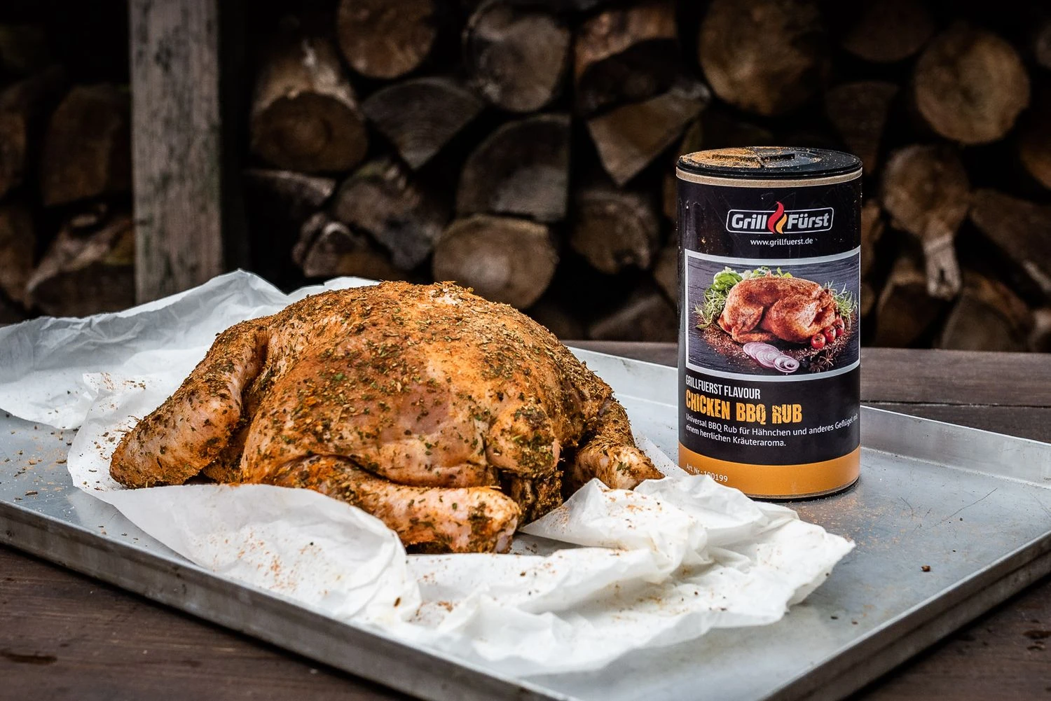 Grillfürst Chicken BBQ Rub Im 230g Streuer 4 Grillfürst Chicken BBQ Rub Im 230g Streuer – Bild 2