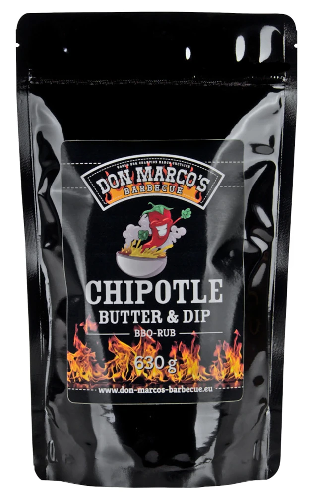Don Marco`s Dry Rub Chipotle Butter & Dip 630g Beutel 3 Don Marco`s Dry Rub Chipotle Butter & Dip 630g Beutel
