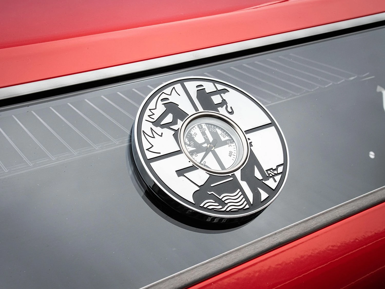 Grillfürst G510G 5-Brenner Gasgrill Mit Hochtemperaturbrenner Und Gusseisen Rosten - Feuerwehr Edition 5 Grillfürst G510G 5-Brenner Gasgrill Mit Hochtemperaturbrenner Und Gusseisen Rosten - Feuerwehr Edition – Bild 3