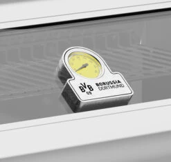 Grillfürst G591G Borussia Dortmund Edition 5-Brenner Einbaugrill Mit Heckbrenner Und Gusseisen Rosten -Barbecue Serien Geschäft Grillfuerst BVB Logo Deckel Edelstahl