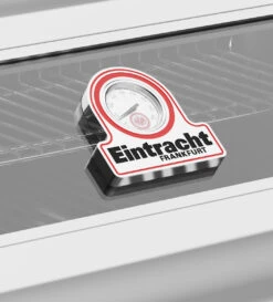 Grillfürst G591E 5-Brenner Einbaugrill - Eintracht Frankfurt Edition - Edelstahlroste -Barbecue Serien Geschäft Grillfuerst Eintracht Frankfurt Grill Deckelthermometer SS 2