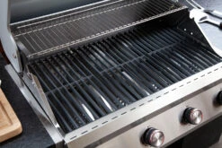 Grillfürst G401G 4-Brenner Einbaugrill Mit Gusseisen Rosten -Barbecue Serien Geschäft Grillfuerst Gasgrill G401G gussroste