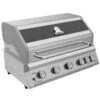 Grillfürst G591E 5-Brenner Einbaugrill Mit Heckbrenner Und Edelstahl Rosten -Barbecue Serien Geschäft Grillfuerst Gasgrill G591E seitlich