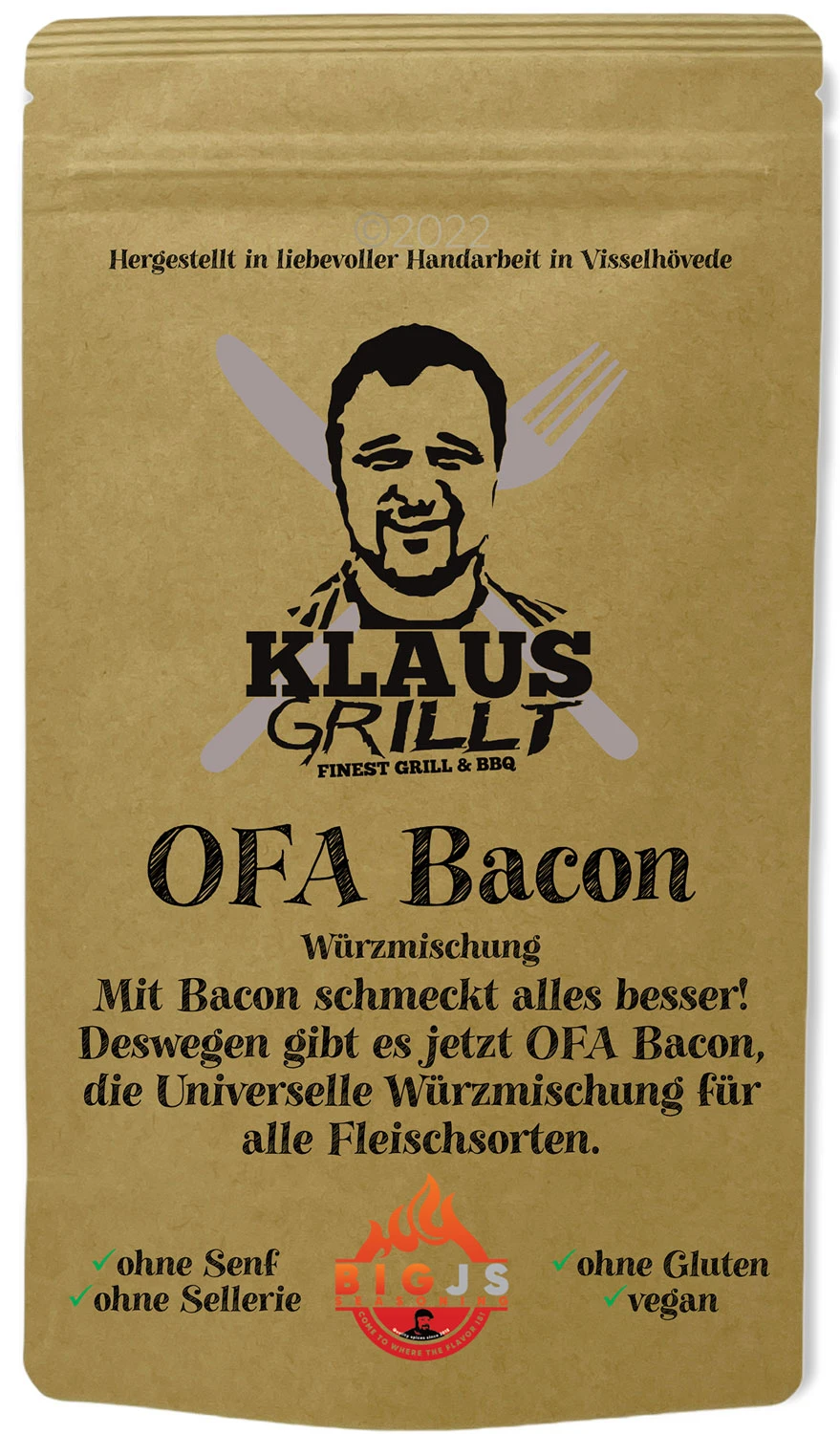 O.F.A Bacon 250 G Beutel By Klaus Grillt 3 O.F.A Bacon 250 G Beutel By Klaus Grillt