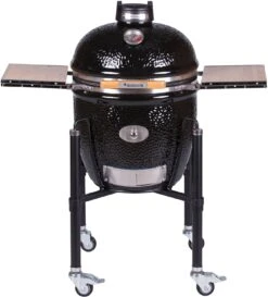 Monolith Grill CLASSIC PRO-Serie 2.0 Schwarz - MIT Gestell Und Seitentischen