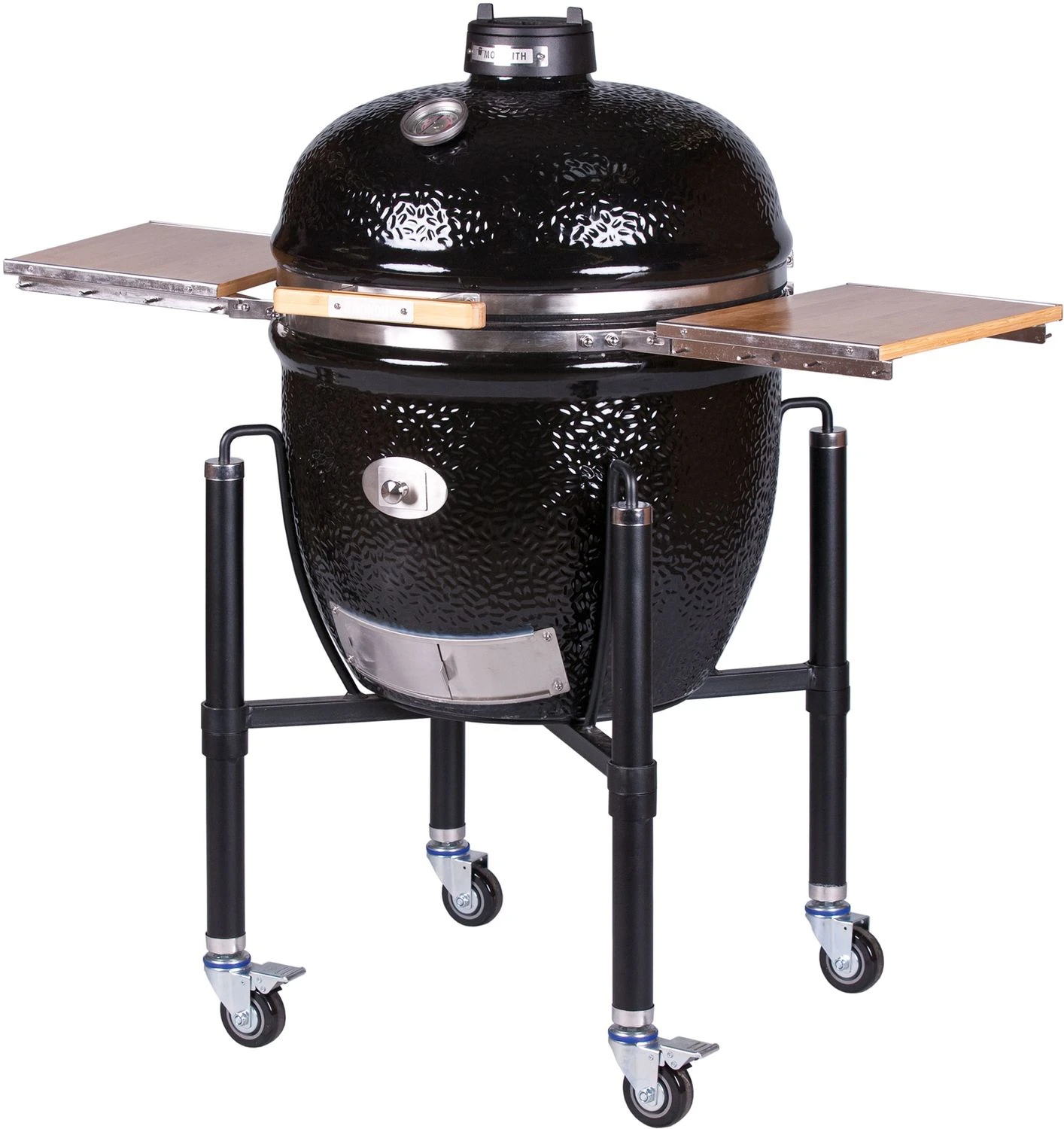 Monolith Grill LeCHEF PRO-Serie 2.0 Schwarz - MIT Gestell Und Seitentischen 4 Monolith Grill LeCHEF PRO-Serie 2.0 Schwarz - MIT Gestell Und Seitentischen – Bild 2
