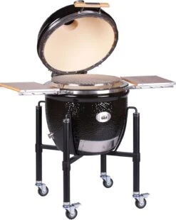 Monolith Grill LeCHEF PRO-Serie 2.0 Schwarz - MIT Gestell Und Seitentischen 11 Monolith Grill LeCHEF PRO-Serie 2.0 Schwarz - MIT Gestell Und Seitentischen -Barbecue Serien Geschäft Monolith Keramik Grill Le Chef PRO Serie 2 0 121030 black 4