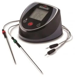 Napoleon Prestige 500 Gasgrill, Charcoal Grau - Mit Safety Glow - X-DEAL Inkl. Grillthermometer, Schneidebrett Und Windschild Für SIZZLE ZONE -Barbecue Serien Geschäft Napoleon Bluetooth Grillthermometer 70077