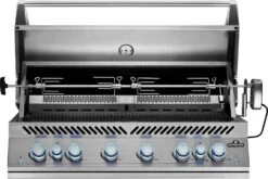 Napoleon 700-Series 44" BIG44 Edelstahl Einbaugrill Inkl. Drehspieß - Modell 2023 -Barbecue Serien Geschäft Napoleon Einbaugrill BIG44 Infrarot Backburner