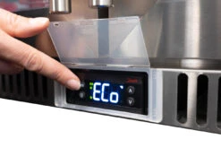 Napoleon Outdoor - Kühlschrank, 210 Liter, 2-türig Mit Doppelverglasung Und LED Beleuchtung - Wasserdicht Nach IP24 -Barbecue Serien Geschäft Napoleon Outdoor Kueche Kuehlschrank Eco Mode