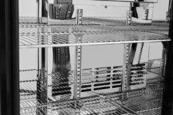 Napoleon Outdoor - Kühlschrank, 210 Liter, 2-türig Mit Doppelverglasung Und LED Beleuchtung - Wasserdicht Nach IP24 -Barbecue Serien Geschäft Napoleon Outdoor Kueche Kuehlschrank Regalgitter