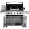 Napoleon Prestige 665 Edelstahl Gasgrill - Mit Safety Glow - Modell 2023 2 Napoleon Prestige 665 Edelstahl Gasgrill - Mit Safety Glow - Modell 2023 -Barbecue Serien Geschäft Napoleon Prestige 665 Edelstahl front offen