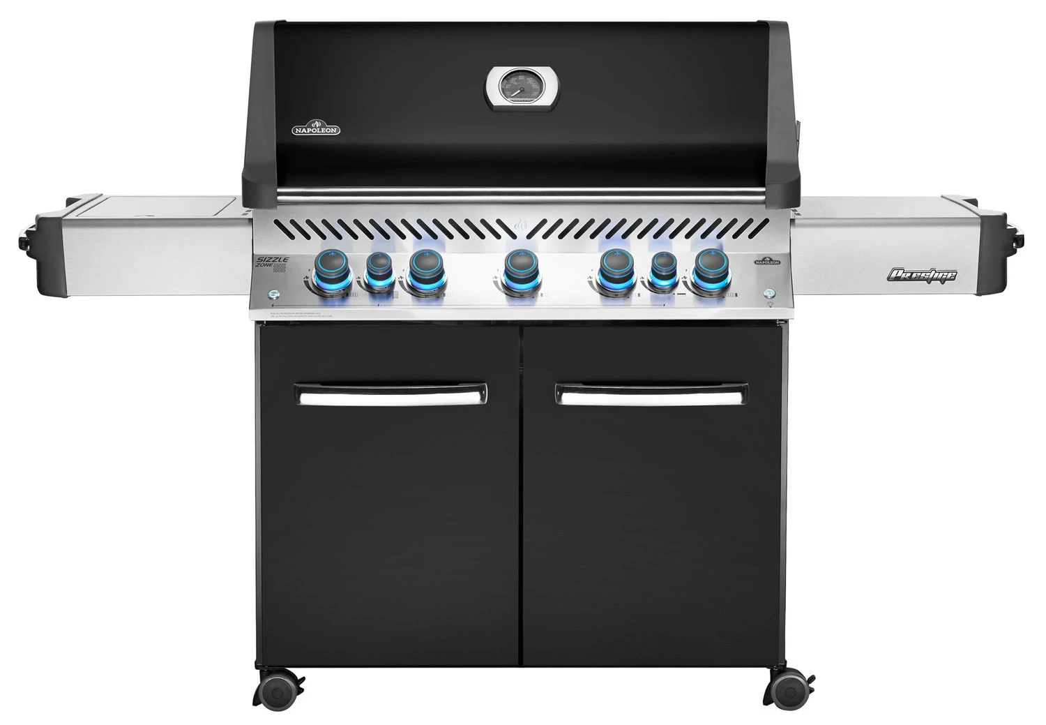 Napoleon Prestige 665 Gasgrill, Schwarz - Mit Safety Glow - Modell 2023 - SMART Deal Inkl. Grillfürst Grill Control 3 Napoleon Prestige 665 Gasgrill, Schwarz - Mit Safety Glow - Modell 2023 - SMART Deal Inkl. Grillfürst Grill Control