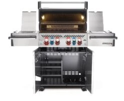 Napoleon Prestige Pro 500-3 Edelstahl Gasgrill Inkl. Drehspieß - Modell 2023 -Barbecue Serien Geschäft Napoleon Prestige Pro 500 offen 02 1