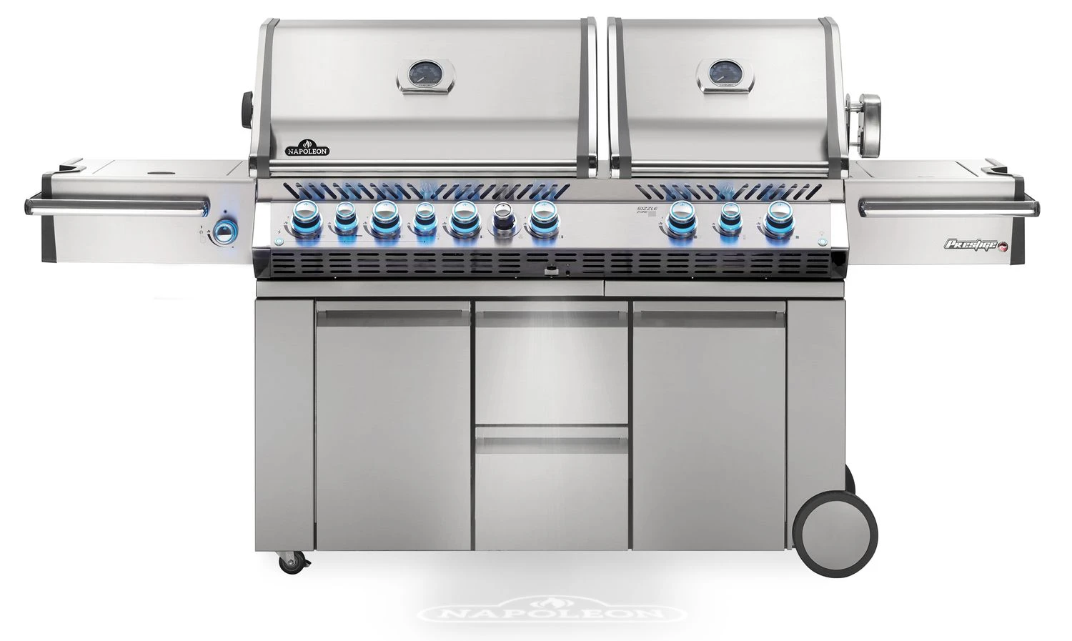 Napoleon Prestige Pro 825-3 Edelstahl Gasgrill Inkl. Drehspieß Und Bodenbeleuchtung - Modell 2023 - SMART Deal Inkl. Grillfürst Grill Control Mit Companion Device Und Einstichthermometer 3 Napoleon Prestige Pro 825-3 Edelstahl Gasgrill Inkl. Drehspieß Und Bodenbeleuchtung - Modell 2023 - SMART Deal Inkl. Grillfürst Grill Control Mit Companion Device Und Einstichthermometer