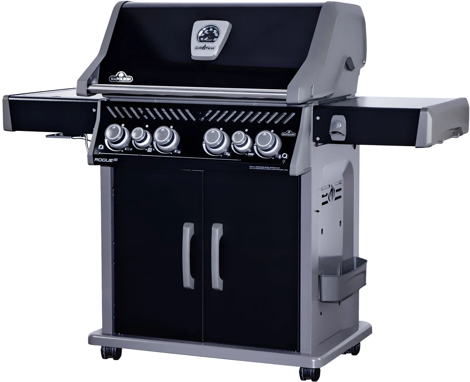 Napoleon Rogue SE 525 Gasgrill - All-black - Grillfürst Edition Inkl. Abdeckhaube - SMART Deal Inkl. Grillfürst Grill Control - Modell 2022 6 Napoleon Rogue SE 525 Gasgrill - All-black - Grillfürst Edition Inkl. Abdeckhaube - SMART Deal Inkl. Grillfürst Grill Control - Modell 2022 – Bild 4