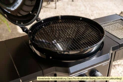 Outdoorchef Gas Kugelgrill: Davos 570 G Pro -Barbecue Serien Geschäft Outdoorchef Davos 570 G Trichtersystem Deckelscharnier