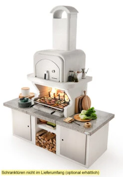 Palazzetti Grillkamin Pamplona Mit Pizzaofen Inkl. Montagematerial 9 Palazzetti Grillkamin Pamplona Mit Pizzaofen Inkl. Montagematerial -Barbecue Serien Geschäft Palazzetti Grillkamin Pamplona mit Tueren Beispiel