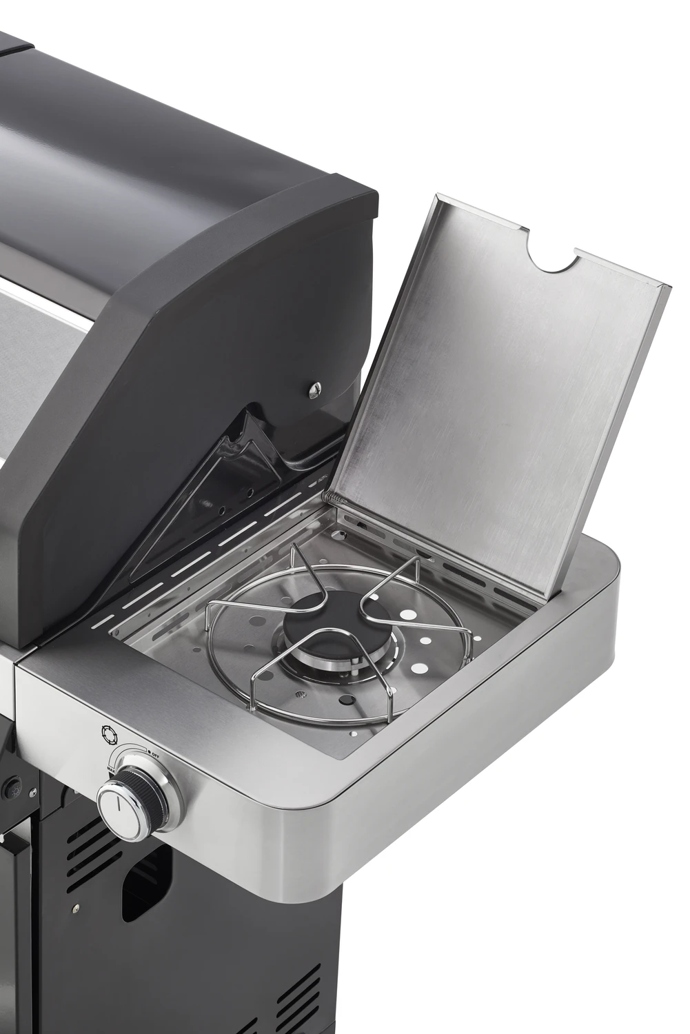 Rösle Gasgrill Videro G4-S VARIO+ Schwarz - Modell 2023 - X-DEAL Inkl. Abdeckhaube, Grillplatte Und Drehspieß 13 Rösle Gasgrill Videro G4-S VARIO+ Schwarz - Modell 2023 - X-DEAL Inkl. Abdeckhaube, Grillplatte Und Drehspieß – Bild 11