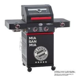 Rösle Videro G2-S VARIO+ Schwarz Gasgrill - FC Bayern Edition -Barbecue Serien Geschäft Roesle FC Bayern Grill Videro G2 S Aufkleber
