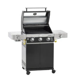 Rösle Gasgrill Videro G3-S VARIO+ Schwarz - Modell 2023 - X-DEAL Inkl. Abdeckhaube Und Grillplatte -Barbecue Serien Geschäft Roesle Gasgrill Videro G3 S Vario 25520 Deckel