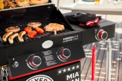 Rösle Videro G2-S VARIO+ Schwarz Gasgrill - FC Bayern Edition -Barbecue Serien Geschäft Roesle Videro G2 S FC Bayern Grill