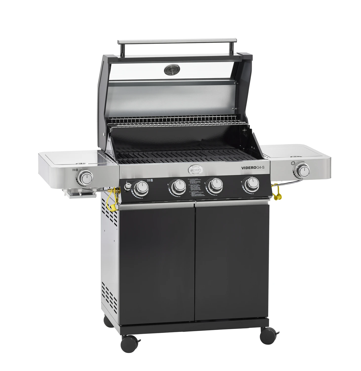 Rösle Gasgrill Videro G4-S VARIO+ Schwarz - Modell 2023 - X-DEAL Inkl. Abdeckhaube, Grillplatte Und Drehspieß 8 Rösle Gasgrill Videro G4-S VARIO+ Schwarz - Modell 2023 - X-DEAL Inkl. Abdeckhaube, Grillplatte Und Drehspieß – Bild 6