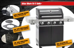 Rösle Gasgrill Videro G4-S VARIO+ Schwarz - Modell 2023 - X-DEAL Inkl. Abdeckhaube, Grillplatte Und Drehspieß 23 Rösle Gasgrill Videro G4-S VARIO+ Schwarz - Modell 2023 - X-DEAL Inkl. Abdeckhaube, Grillplatte Und Drehspieß -Barbecue Serien Geschäft Roesle Videro G4 S Vario Highlights