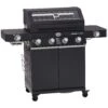Rösle Gasgrill BBQ-Station Videro G4-S Vario+ Nero Schwarz - Modell 2023 - SMART Deal Inkl. Grillfürst Grill Control -Barbecue Serien Geschäft Roesle Videro G4 S Vario NERO matt schwarz Sonderedition 25561