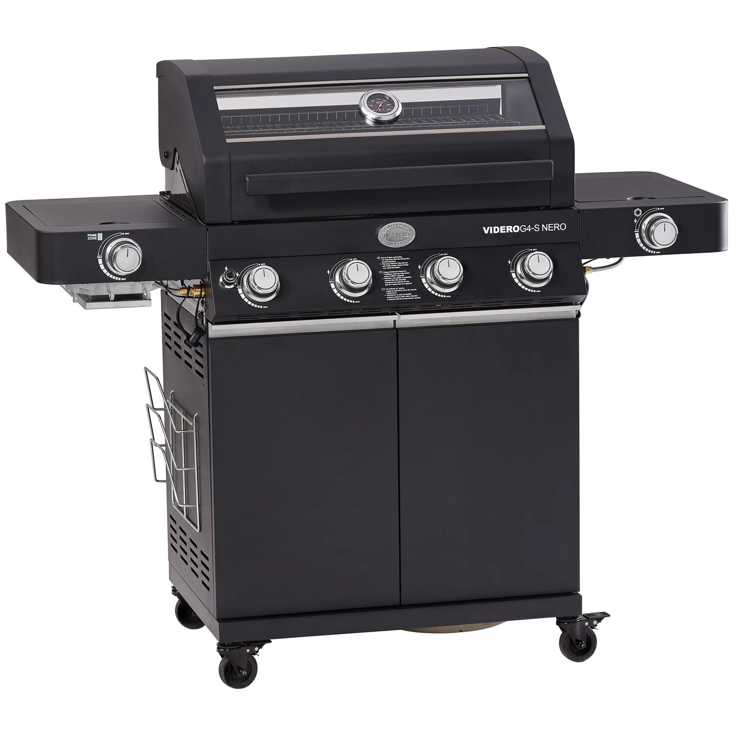 Rösle Gasgrill BBQ-Station Videro G4-S Vario+ Nero Schwarz - Modell 2023 - SMART Deal Inkl. Grillfürst Grill Control 3 Rösle Gasgrill BBQ-Station Videro G4-S Vario+ Nero Schwarz - Modell 2023 - SMART Deal Inkl. Grillfürst Grill Control