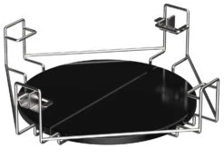The Bastard Keramikgrill VX Large - Complete - Schwarz Matt - Modell 2023 35 The Bastard Keramikgrill VX Large - Complete - Schwarz Matt - Modell 2023 -Barbecue Serien Geschäft The Bastard Multilevel Cooking System Large Plate Setter 2