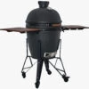 The Bastard Keramikgrill Urban Large - Complete - Schwarz Matt - Modell 2023 2 The Bastard Keramikgrill Urban Large - Complete - Schwarz Matt - Modell 2023 -Barbecue Serien Geschäft The Bastard Urban Large Keramikgrill seitlich