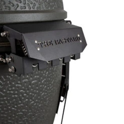 The Bastard Keramikgrill VX Large - Complete - Schwarz Matt - Modell 2023 32 The Bastard Keramikgrill VX Large - Complete - Schwarz Matt - Modell 2023 -Barbecue Serien Geschäft The Bastard VX Large Detail Deckelschanier 1