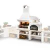 Palazzetti Gartenküche Malibu 2: Modul Grill Mit Backofen Rechts Inkl. Montagematerial -Barbecue Serien Geschäft malibu 803009130