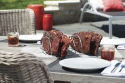 Napoleon 3 In 1 Bratenkorb / Geflügelhalter / Spareribs Halter -Barbecue Serien Geschäft napoleon spare rib halter anwendung 56019